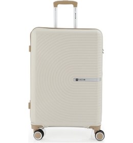 Resim Mçs Polipropilen 4lü Valiz Seti V374 S24sy1000083-set 00421 Kemik/şampanya 