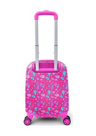 Resim Coral High Kids Mavi Pembe Denizkızı Desenli Çocuk Valizi 16716 