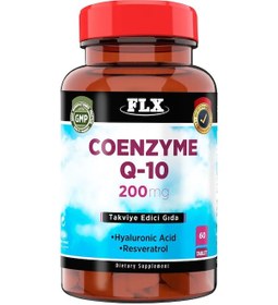 Resim Coenzyme Q-10 200 MG Hyaluronik Asit Resveratrol 60 Tablet 