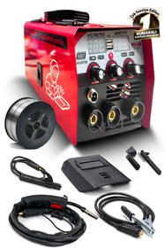 Resim BÖHRER ETOP 3 FONKSİYONLU GAZSSIZ TİG MMA İNVERTER KAYNAK MAKİNESİ MİG 420 