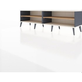 Resim Hyperion Tv Ünitesi 2 Raflı 176x44x51 Antrasit-aytaşı/çam Aytası/atlas Çam 