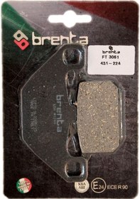 Resim Kawasaki Vn 700 A Vulcan Ön Fren Balata Brenta Made İn İtaly 