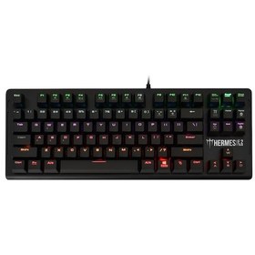 Resim Gamdias Hermes-E2 Kablolu RGB Mekanik Oyuncu Klavye 