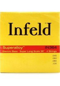 Resim Thomastik In364 Bas Gitar Teli 4 Telli Bas İçin Uzun Ömürlü Çel 