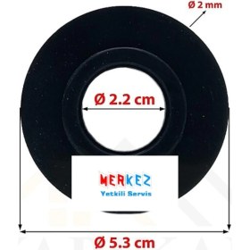 Resim Özgürce Gömme Rezervuar Boşaltma Grubu Orta Göbek Contası 