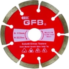 Resim Gfb Soketli Elmas Testere 230 mm Gfb 