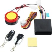 Resim Hubstein Motosiklet Alarm-Uzaktan çalıştırma Seti Motor Alarmı 