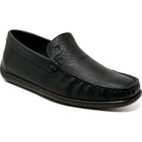 Resim Erkek Oxford ( Klasik) 14T4 Frau Brıo Leather Blu 