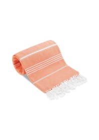 Resim Summer Wind Soft %100 Pamuk Peştemal 100x180 Cm Turuncu Renkli 