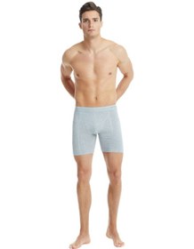 Resim Blackspade Erkek Retro Boxer Tender Cotton 9216 Gri Melanj 