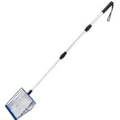 Resim Soulader Kedi Kumu Temizleme Küreği Teleskopik Uzayabilen Saplı Koku Yapmayan Paslanmaz 