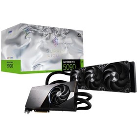 Resim MSI Suprim Liquid GeForce RTX 5090 OC 32GB GDDR7 512Bit HDMI/DP Ekran Kartı 