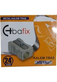 Resim Bafix Kalemtıraş Çift Delikli Bfx-ts7001b 