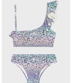 Resim Slipstop Nora Junior Kolay Kuruyan Uv Korumalı Fırfırlı Bikini Kız Çocuk Bikini Sb2611000605 Lila 