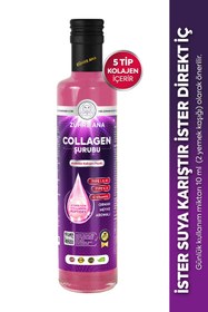 Resim Zühre Ana 5 Tip Hidrolize Kolajen Peptit İçeren Collagen Şurubu 