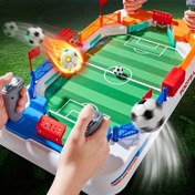 Resim Çocuklar için 2 Oyunculu Masaüstü Futbol Oyunu - Dinamik Ateş ve Hava Puanlama ile Etkileşimli Aile Masa Oyunu, Erkek ve Kız Çocukları için Eğitici Oyuncak, Mükemmel Noel veya Yeni Yıl Hediyesi, PlayStation 4 Uyumlu, Tatil Hediye Aracı | Eğlenceli Oyun Deneyimi | Etkileşimli Oyun Deneyimi, Futbol Aksesuarları 