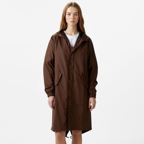 Resim Rains Fishtail Parka W3 Kadın Kahverengi Yağmurluk 