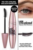 Resim Maybelline new york lash sensational yelpaze etkili intense black maskara - ekstra siyah 