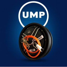 Resim Volta Qs Motor 1200 Watt (60-72V) | 10 İnç Kampanalı Elektrikli Motosiklet Arka Jant 