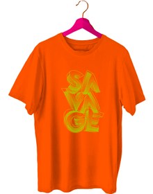 Resim BLUU Savage Sporcu T-shirt Bisiklet Yaka 