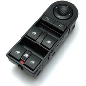 Resim Opel Astra H Zafira B 2004 Sonrası Cam Açma Düğmesi Komple Sol 4’lü 