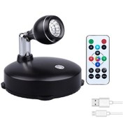Resim Rogfer Tl006-rgb Usb Şarj Takı Dolabı Uzaktan Kumandalı Rgb Atmosfer Spot Lambaları Diğer Diğer 