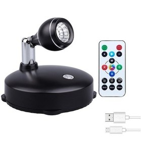 Resim Rogfer Tl006-rgb Usb Şarj Takı Dolabı Uzaktan Kumandalı Rgb Atmosfer Spot Lambaları Diğer Diğer 