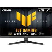 Resim ASUS 24.5" Tuf Gaming Vg257Q5A 200Hz 0.5Ms Full Hd Freesync Fast İps Gaming Monitör 