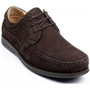 Resim Voyager 3236 Bağcıklı Kahverengi Deri Erkek Günlük Ayakkabı 