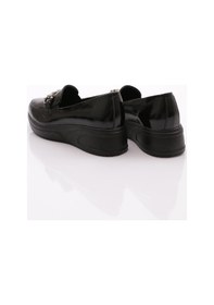 Resim Dgn 2237g Kadin G Tokali Kadin Comfort Ayakkabi 2237G-2-R1645 Siyah Rugan 
