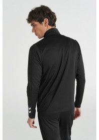 Resim Hummel Tınsel Fermuarlı Sweatshırt 922318-2001 Siyah 