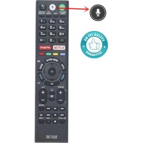Resim Sony Ses Komutlu Kumanda KD-43XF8796 KD49XE805 KD-65XF8596 KD-75XF9005 