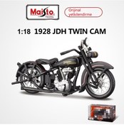 Resim Aurora 1:18 Halley. Davidson Simülasyon Siyah 