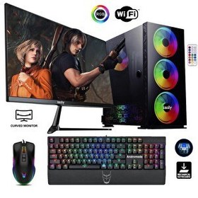 Resim İzoly Baal X Intel Core i5 12400F 24" 32 GB RAM 512 GB SSD M.2 NVMe GTX 1660 Super 6 GB FreeDOS Masaüstü Oyun Bilgisayarı 