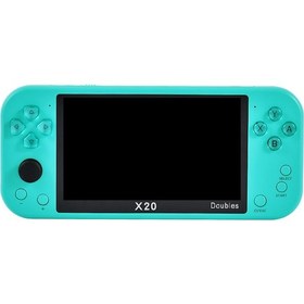 Resim Springsun X20 5.1 İnç Retro El Oyun Konsolu Arcade Oyun Oynatıcısı Video Oyun Konsolu 8 Gb 