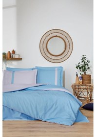 Resim Özdilek Colour Stripe Çift Kişilik Nevresim Takımı Mavi Çok Renkli 