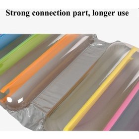 Resim Dm Su Çekyat Şişme Yüzen Yatak, 106cm Net Çantalı, Çok Renkli, Su Yatar, Kanepe Çok Renkli 