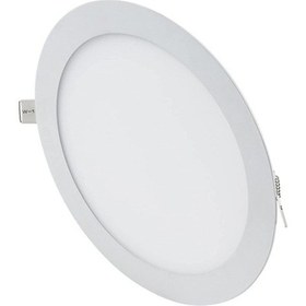 Resim Cata 18 Watt Panel Led Armatür Sıva Altı Yuvarlak CT 5169 Beyaz Işık Beyaz 