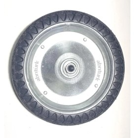 Resim PremiumPort 2 Adet 18CM Metal Pazar Arabası Tekerleği, Çelik Gövde, Dayanıklı ve Sağlam 