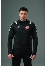 Resim Hummel Dream Milli Takım Antrenman Eşofman Üstü Siyah 
