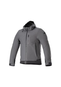Resim Held Alpinestars Neo Wp Kapüşonlu Korumalı Motosiklet Montu Gri 