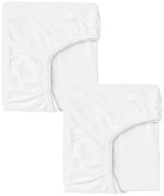 Resim 2 Adet 70 x 120 x 20 cm Anne Yanı Lastikli Penye Kumaş Bebek Çarşafı 