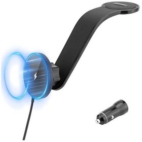 Resim 15w Kablosuz Araç Şarj Cihazı, Manyetik Kablosuz Şarj Cihazı, İphone Serisi İçin Hızlı Şarjlı Ara Diğer 