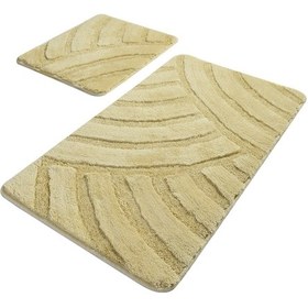 Resim Alya Taş 2 Lı Set Banyo Halısı Paspas Seti 