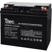 Resim Ttec 12V 18A Base Bakımsız Kuru Akü Elektrikli Bisiklet Uyumlu 