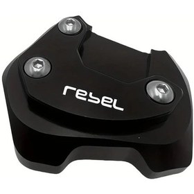 Resim Chuangyinshop Black Honda Cmx300 Cmx500 2017 2024 Yan Dayanak Pedalı Genişletme Aparatı 