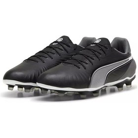Resim Puma Kıng Match Fg/ag 10786301 Siyah Krampon Siyah 