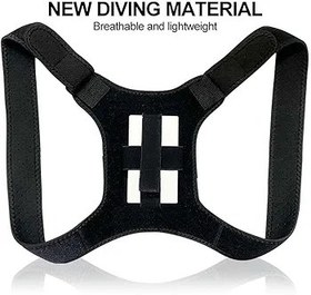 Resim Arka Kayış Oculus Quest 2 VR ile Uyumlu Ayarlanabilir Güç Bankası Tutucu Hafif, Rahat, Nefes Alabilir Duruş Düzeltici (siyah) 