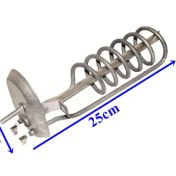 Resim Balçık Demirdöküm Arçelik Beko G5 Model Rezistans Termosifon Rezistans Anotsuz-Contalı 