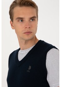 Resim U.s. Polo Assn. Erkek Lacivert Süveter 50316843-vr033 Lacivert 